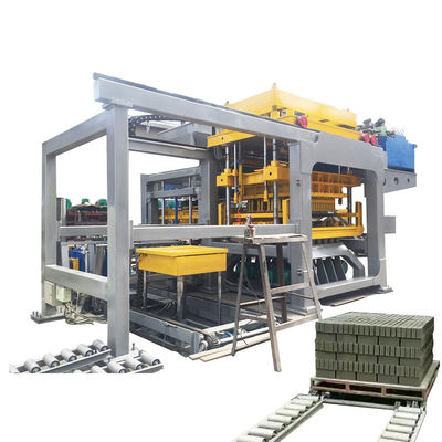 quality  QT18-25 Hydraulic Block Machine Pallets Free Automatic Fly Ash Concrete factory