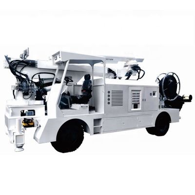 quality  New wet concrete shotcrete machine four wheel steering price with telescopic robotic arm factory