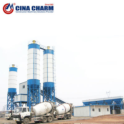 quality  Building Material Shops Changli Good Quality 180M3/H Ready Mixed Concrete Plant HZS180 Belt Conveyor Concrete Batching Plant factory