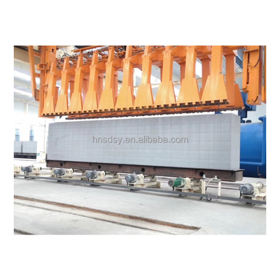 Building Material Stores Fireproofing Lightweight ALC Panel Block Factory Autoclaved AAC Blocks Production Line Manufacturer Aerated Concrete