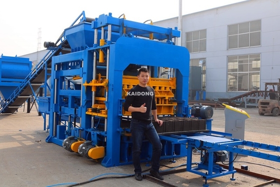 Color Paver Bricks Making Machinery Paving Stone Factory Price for middle east