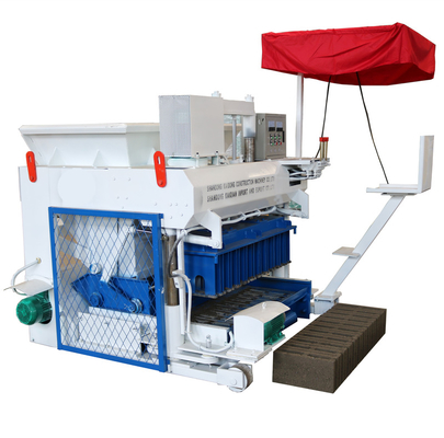 Building material Mobile Block Making Machine laying hollow concrete