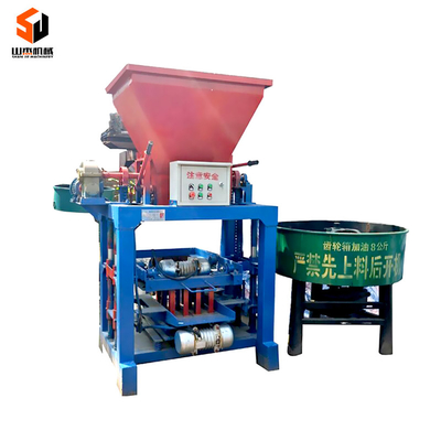 QT4 35 cement brick Hydraulic Block Making Machine paving blocks small machinery