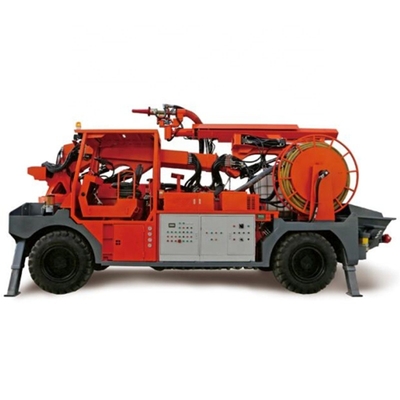 Construction works&amp;#194; &amp;#160; concrete sprayer truck concrete sprayer machine wet robotic shotcrete machine for tunnel