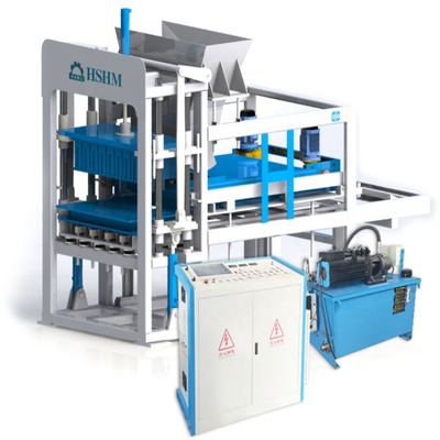 ISO Certified Brick Making Machine Made in Building Material Stores Cement HSHM-Z600 Egg Laying Plant with TUV Certification