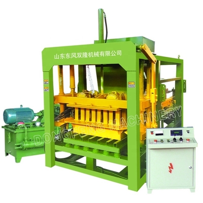 QT4-18 automatic hollow block machine brick making machine to make retaining wall blocks for sale