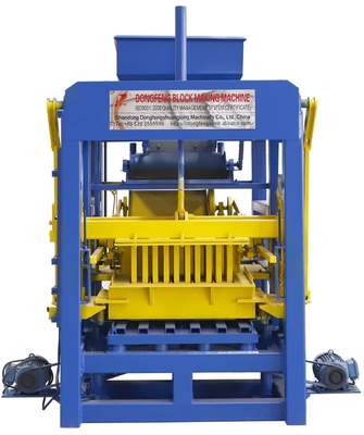 qt4-25 automatic solid brick making machinery concrete block maker machine