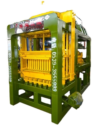 QTY4-15 Concrete brick machine full automatic block making machine line