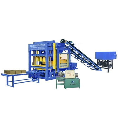 QTY4-25 Factory Semi Automatic Cement Block Brick Making Machine High Capacity Low Cost