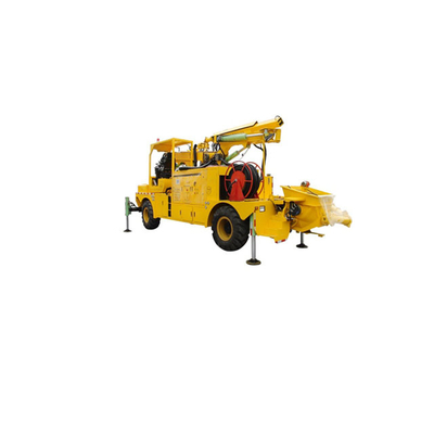 Construction works&amp;#194; &amp;#160; Truck Robotic Machine Concrete Shotcrete Spraying Manipulator For Tunnel Hydropower
