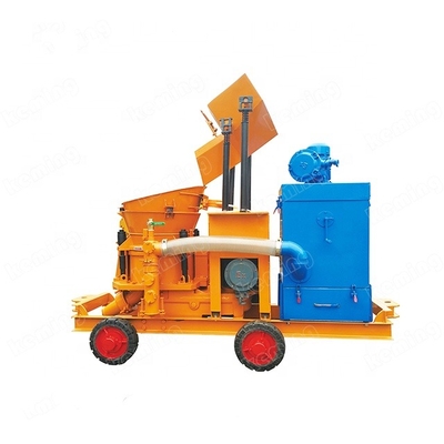 Construction Mortar Spraying 4-5 m3/h Concrete Shotcrete Machine Gunite Dry Dust Removal Machine in Philippines Price